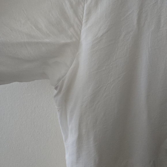 Coco International L/XL White Dress with Handpainted Sunflower Design - Picture 10 of 11